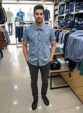 ZR HALF SLEEVE PRINTED SHIRT